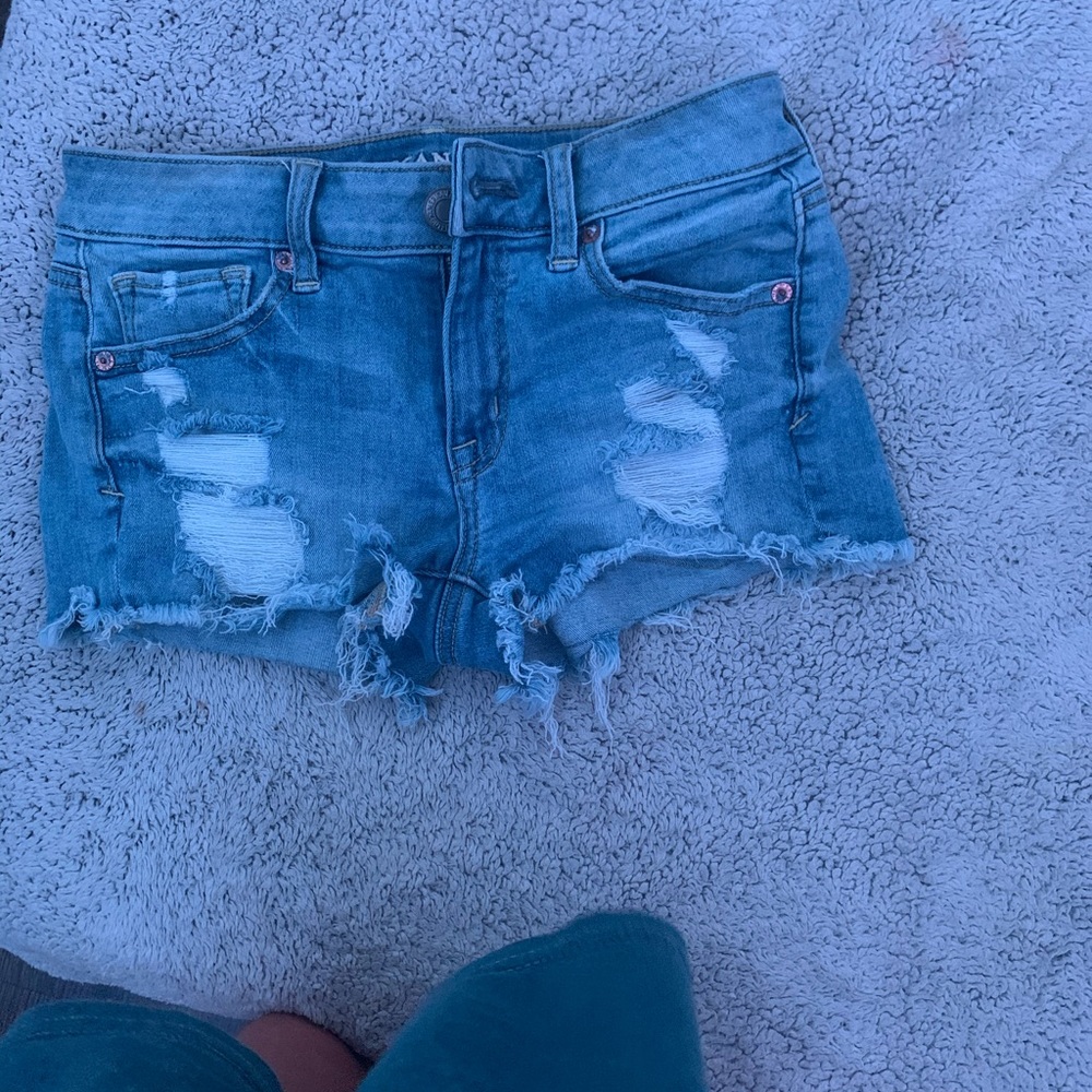size 2 ae jean shorts